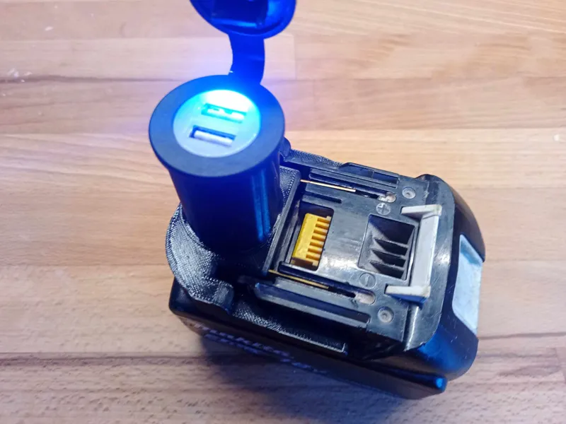 Makita battery to USB