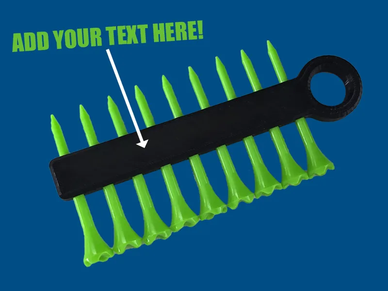 TEE HOLDER (BLANK)