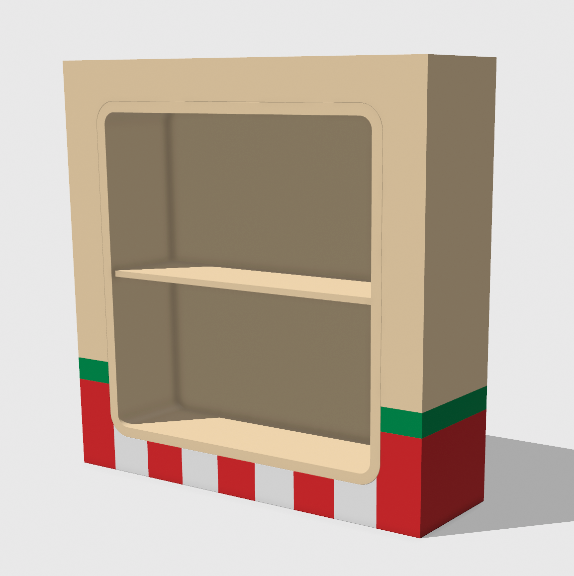Miniatura 2 do modelo 3D MOJO HAPPY WORLD 上海惊喜屋 五迷老师互黑物料陈列架