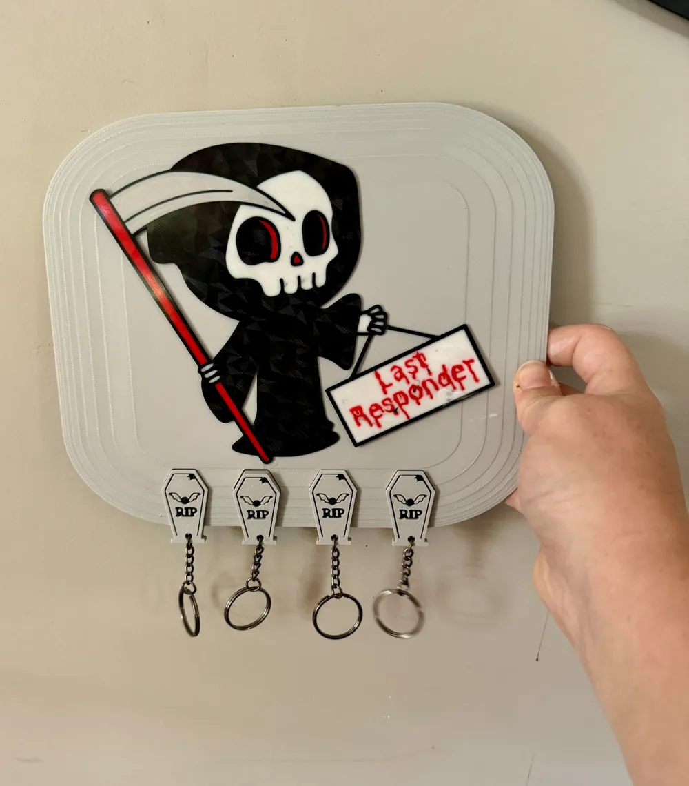 Spooky Key Holder by Printedmagic3d - MakerWorld