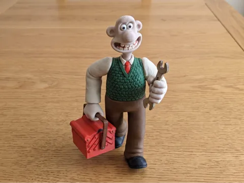 Figura decorativa: Wallace Figure | Wallace & Gromit — referencia de MakerWorld