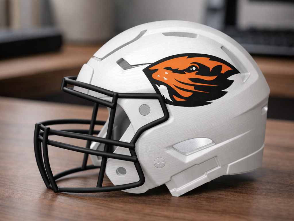 Oregon State Beavers Football Helmet