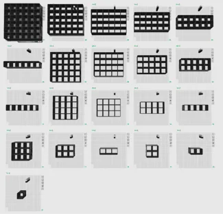 ALL SIZES!! Gridfinity stacked collection 16 tall