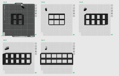 ALL SIZES!! Gridfinity stacked collection 16 tall - Free 3D Print Model ...