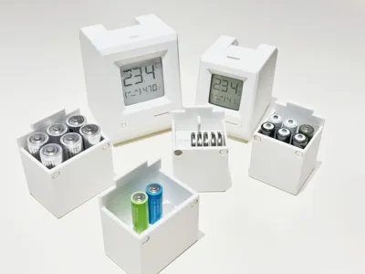 Xiaomi Temperature and Humidity Sensor Base—Macintosh Battery Case｜Macintosh｜Mijia Thermometer