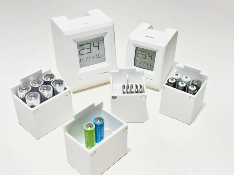 小米温湿度计底座—麦金塔电池盒｜Macintosh｜Mijia Thermometer