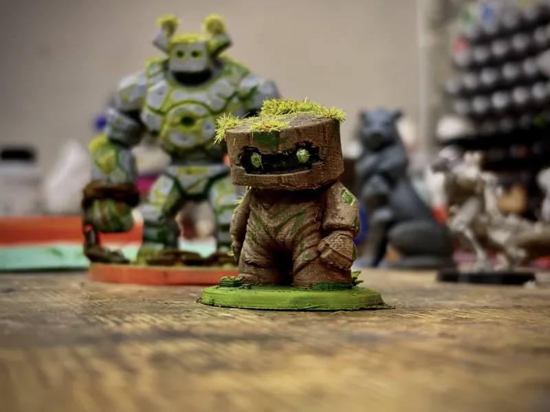 Wooden Golem | DnD Miniature | forest guardian 