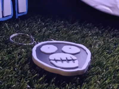 The Mighty Boosh Keychain
