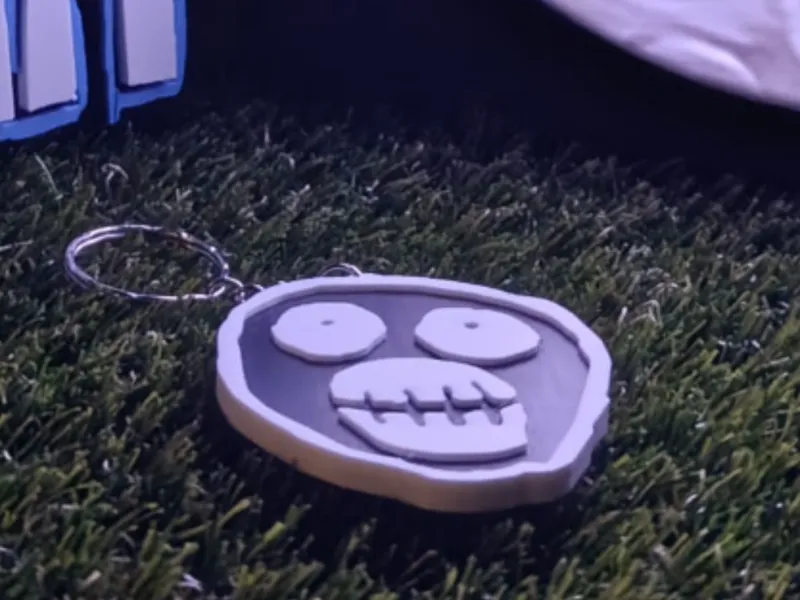 The Mighty Boosh Keychain