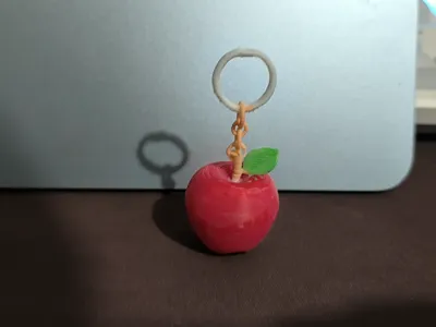 Christmas Eve Apple Pendant