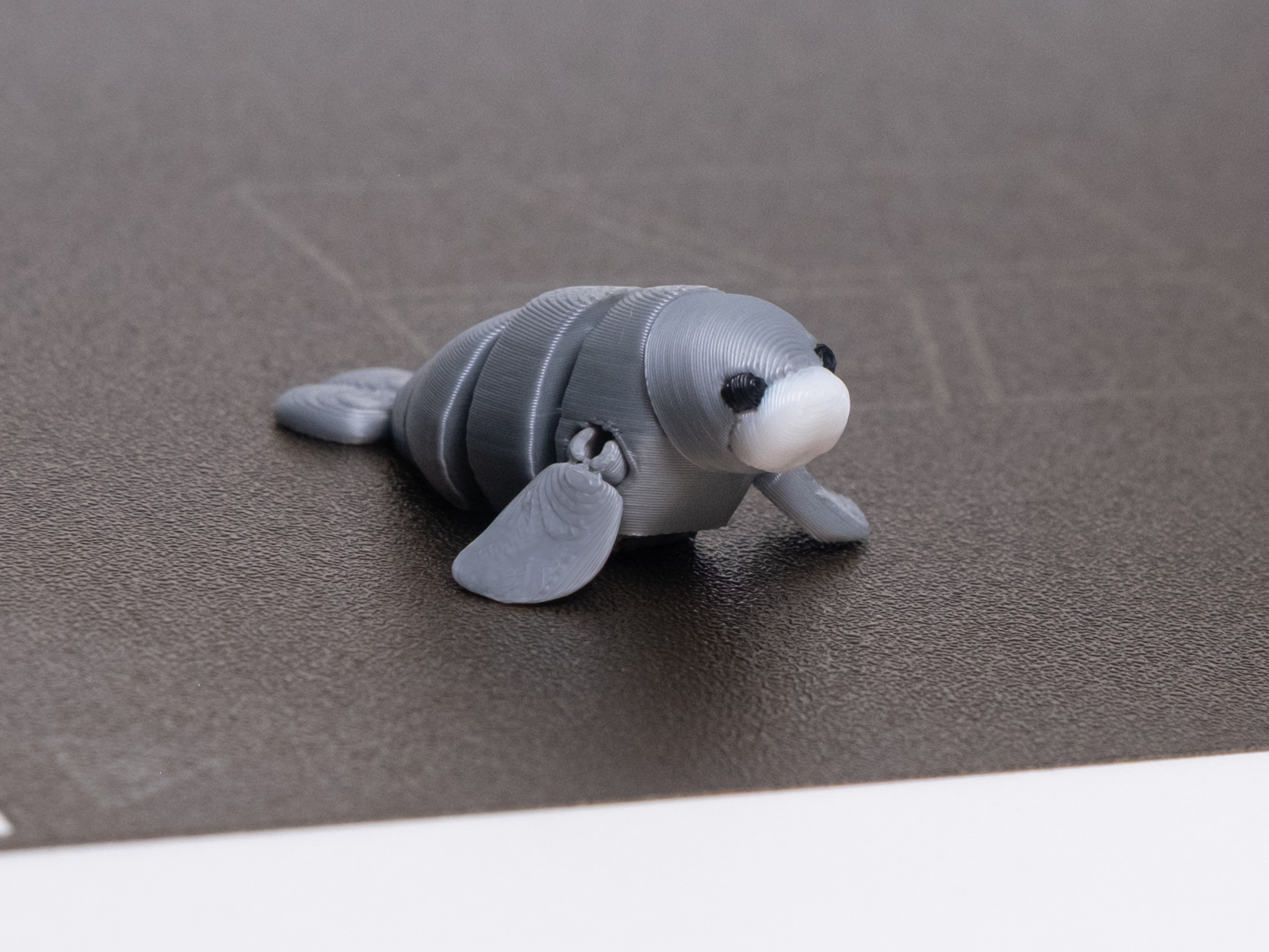 Miniatura 2 do modelo 3D Flexi manatee- Articulated