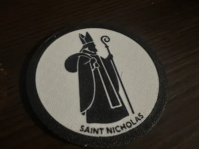 Saint Nicholas coaster