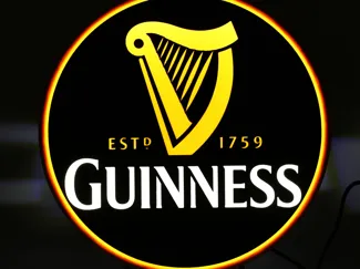 Guinness Beer LED Light Box