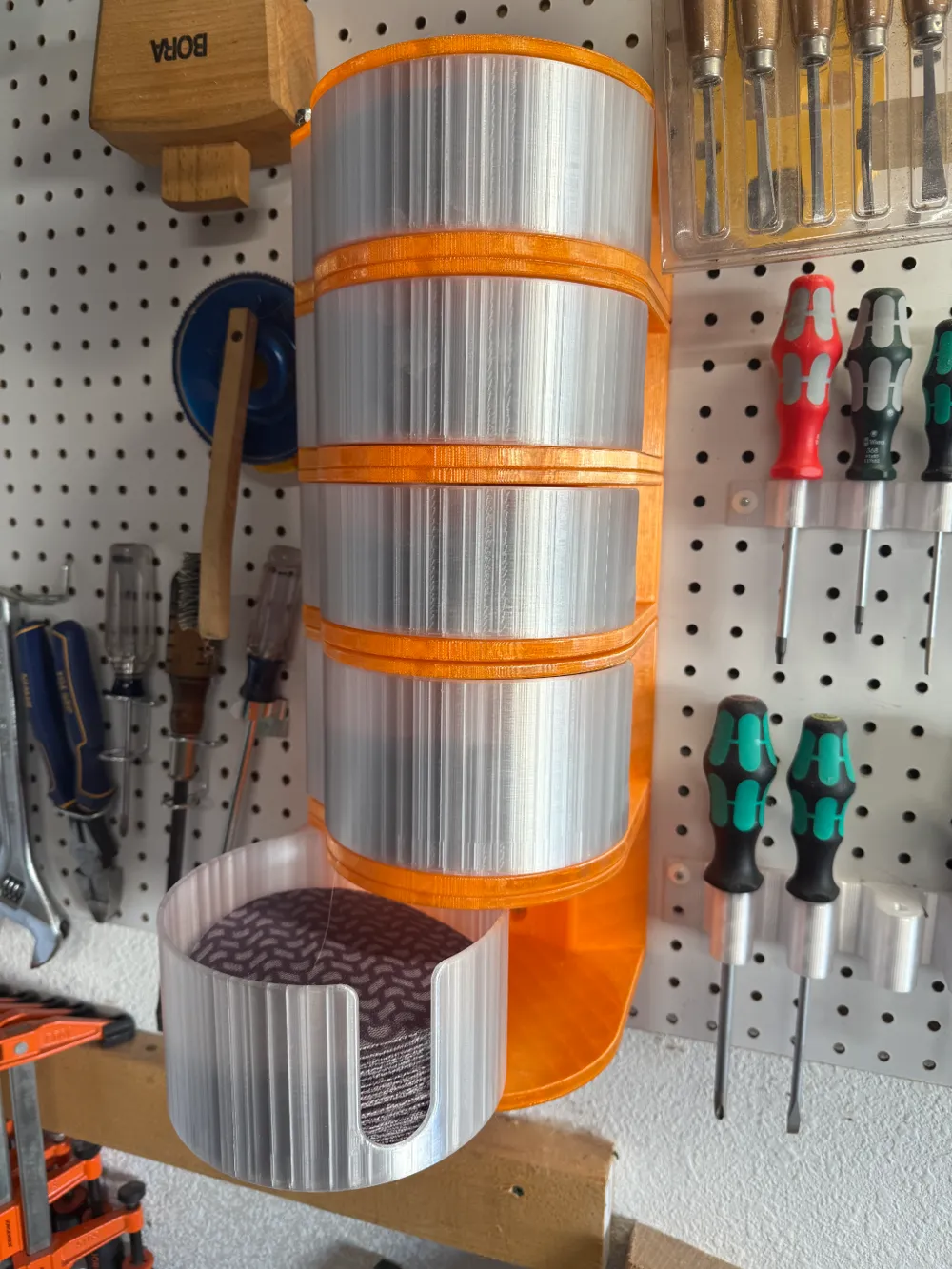 Sanding Rack Sanding Disc Rack by KozyDog317 - MakerWorld