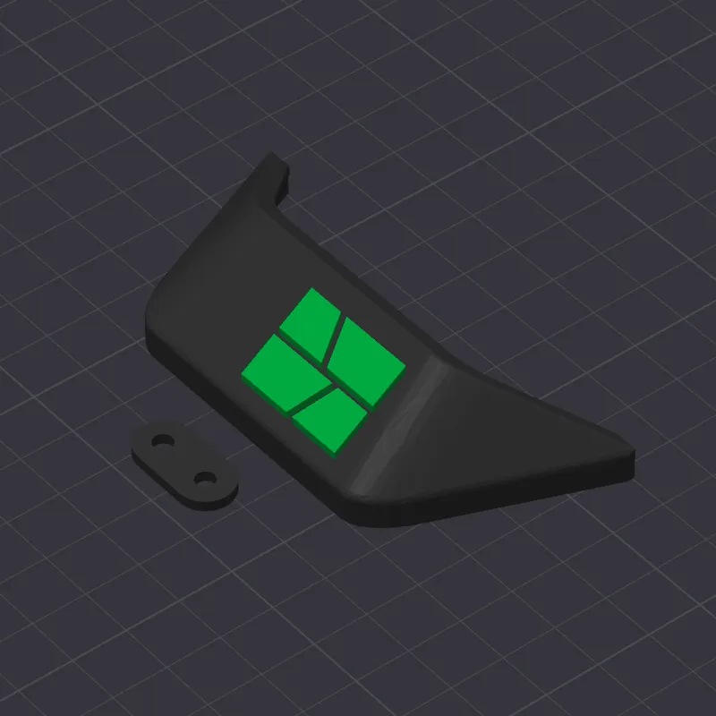 X1C/P1S Door Handle - M3 Inserts