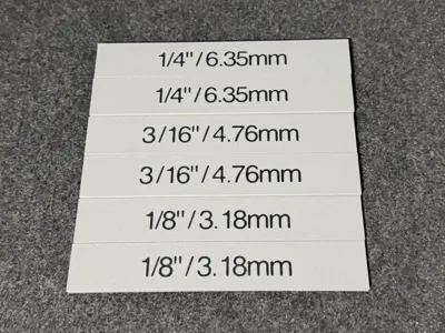 Snowblower Skid Setup Shims