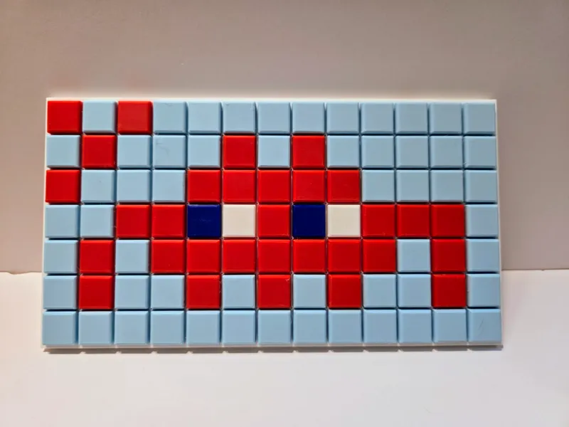 Street Art Space Invader Tile Mosaic Replica