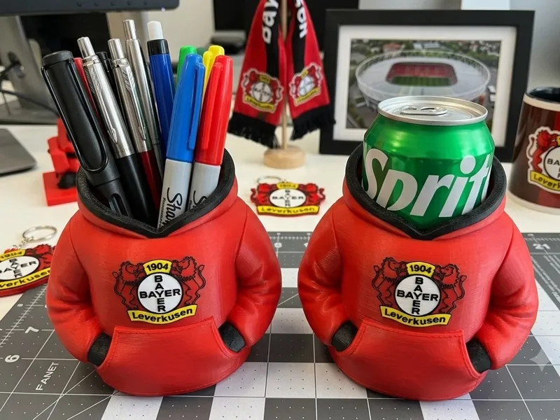 BAYER LEVERKUSEN HOODIE SET-PEN HOLDER/CAN COOLER