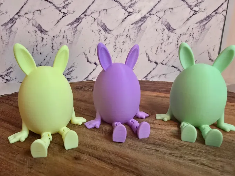 Articulated Easter Egg with Ears