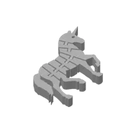 Licorne articulée flexible — photo 7