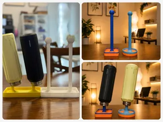Water Bottle Drying Stand – 1 or 2 Bottles