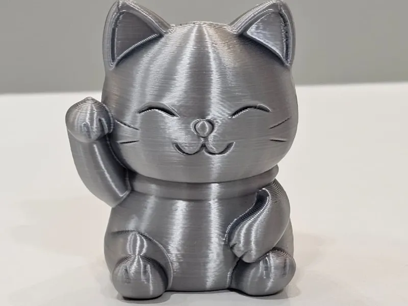 Gato da Sorte PLA Silk