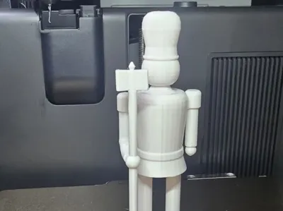 Minimalist Nutcracker Decoration