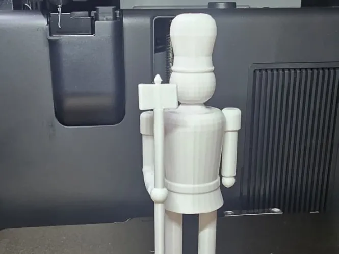 Minimalist Nutcracker Decoration