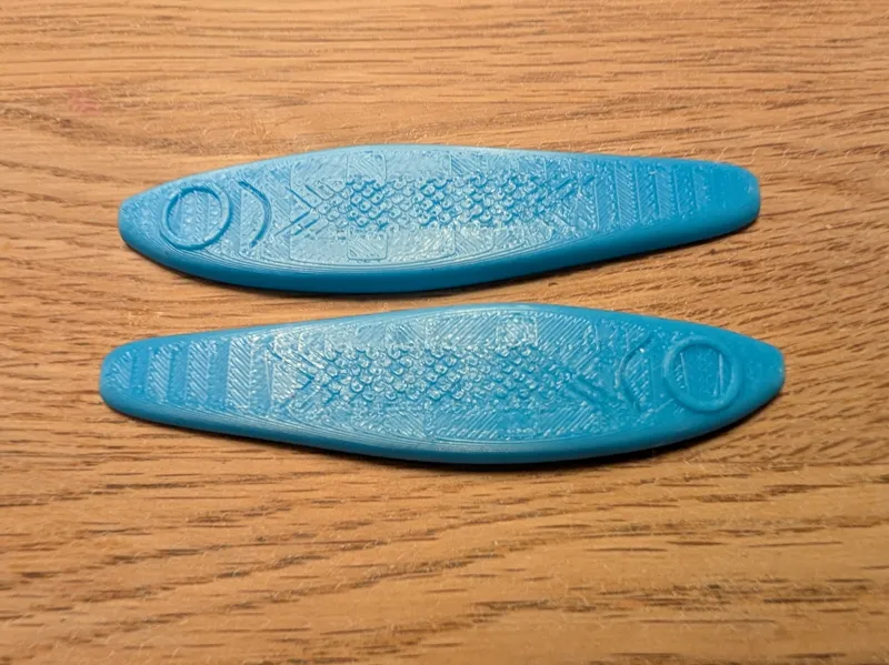 Crank bait template