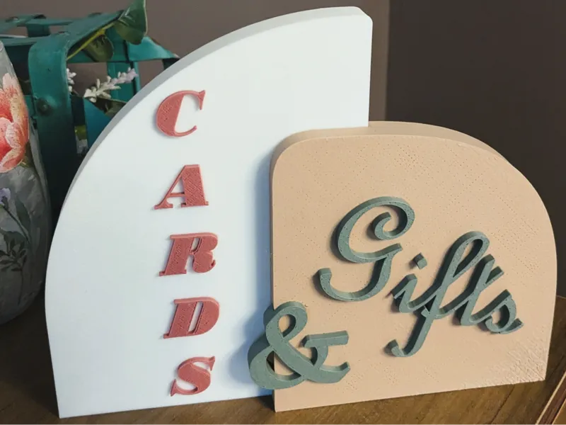 Cards and Gifts Sign