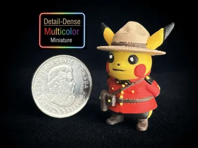 Tiny RCMP Pikachu (Nozzle 0.4)