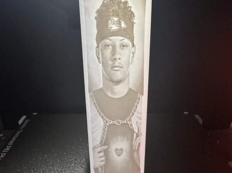 Kansas City Chiefs Patrick Mahomes Prayer Candle