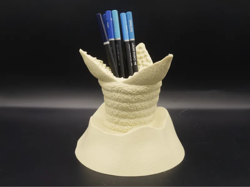 Dune Inspired Arrakis Sandworm Pen Holder