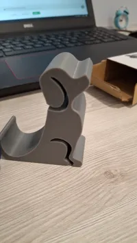 Support téléphone en forme de chien — photo 3