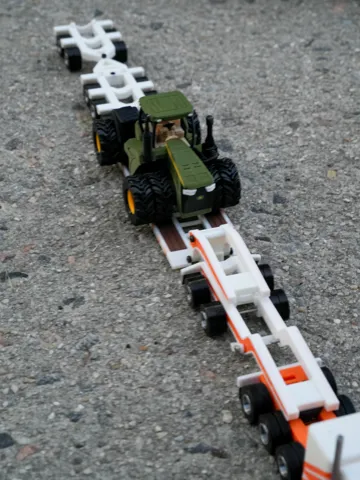 Figura decorativa: 1/64 Scale Jeep and Stinger for Lowboy Trailer — vista de referencia 2