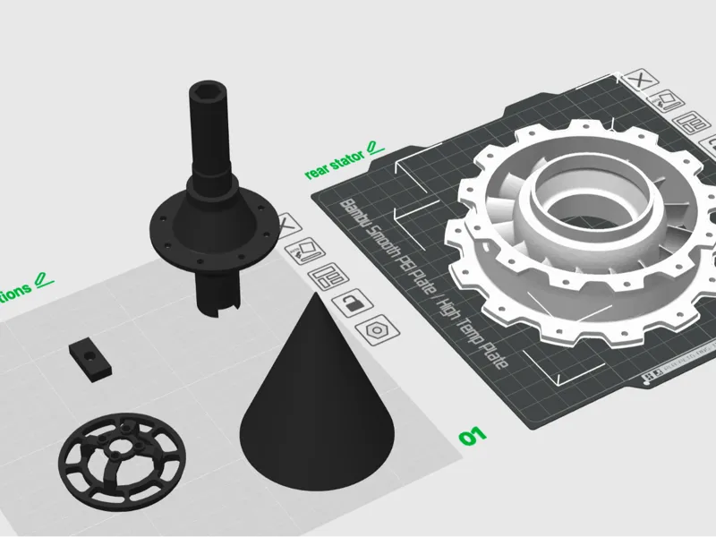 Jet engine motor mount modifications