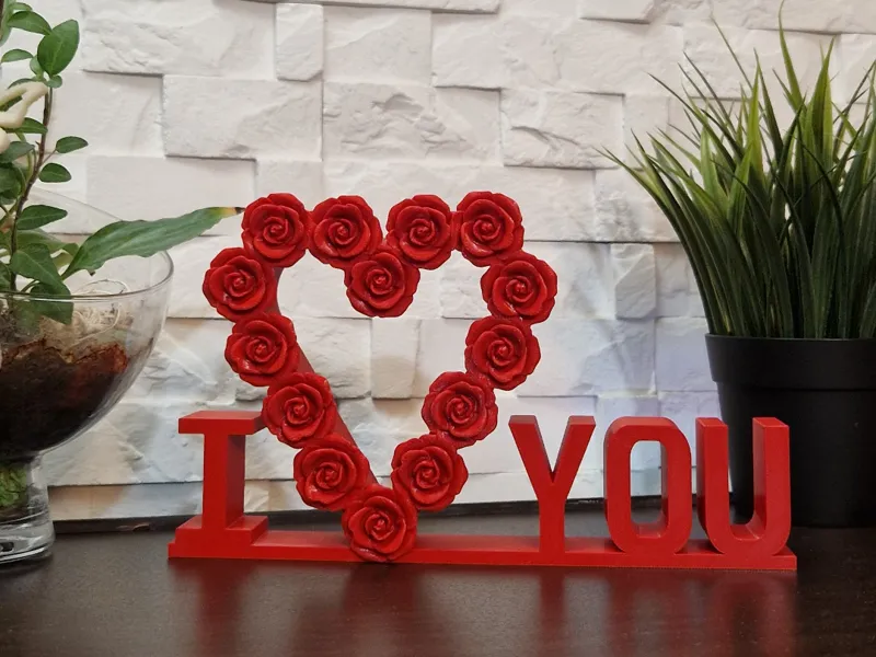 I love you Rose Heart