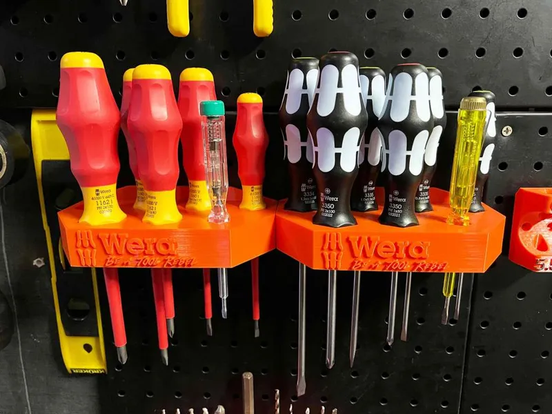 Wera Screwdriver Set Holder for Pegboard