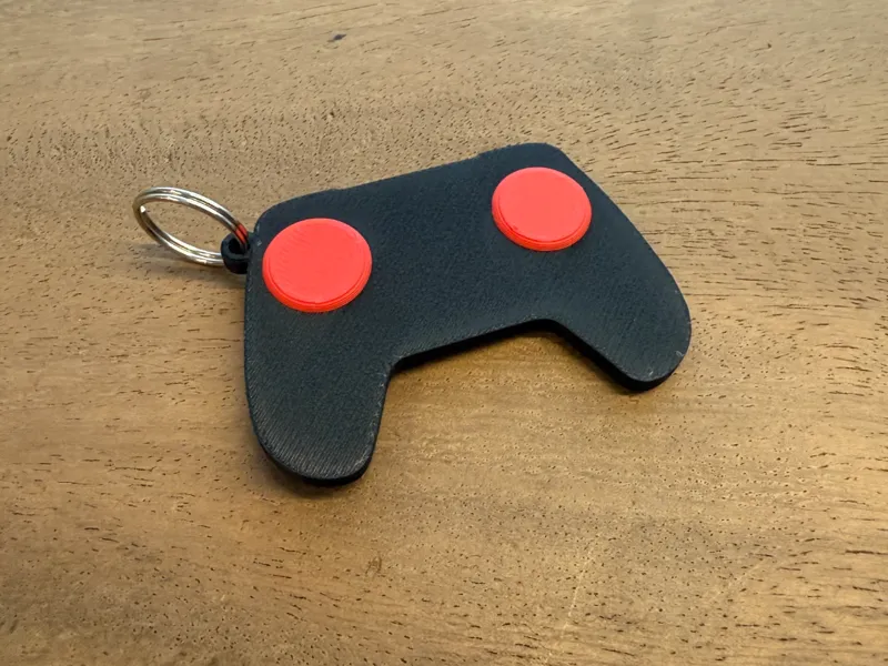 Gamer keychain