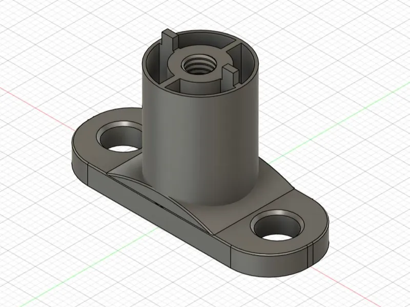 SKADIS ENTRETOISE 22mm M5 + CACHE VIS M5