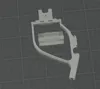 Integrated hook matches the straight rear end