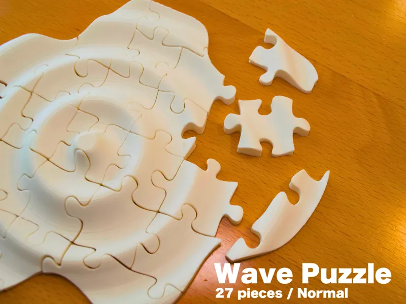 Wave Puzzle 27 pieces / Normal