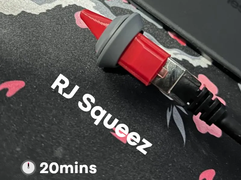 RJ Squeez / RJ45 Rubber Bushing helper