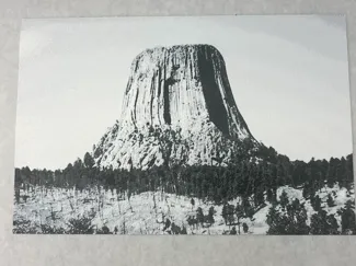 Devils Tower Wyoming Chroma