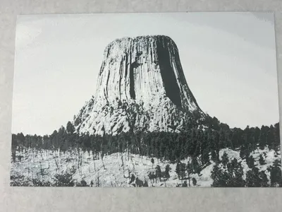 Devils Tower Wyoming Chroma