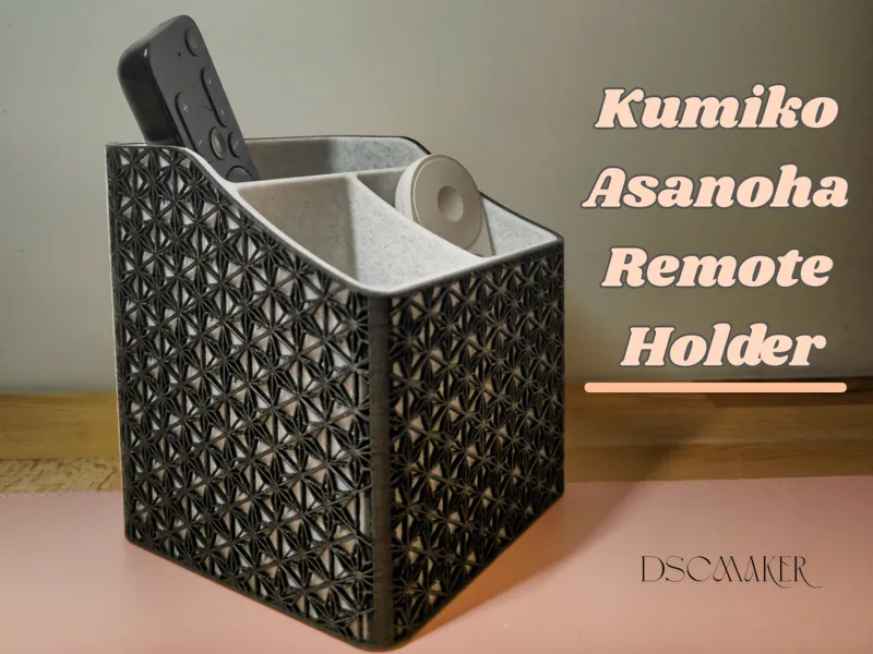 Kumiko Asanoha Remote Holder / Pen Holder