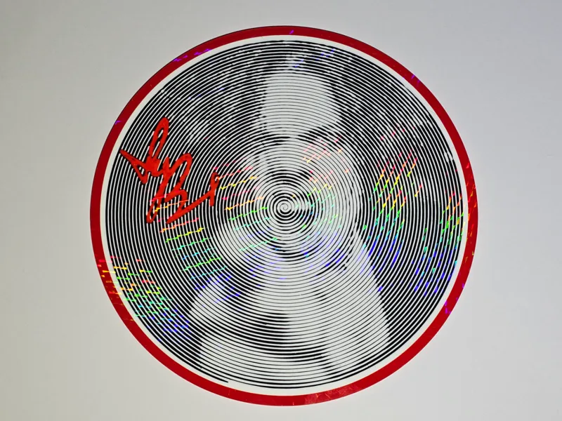 Vinyle décoratif illusion d'optique Yungblud