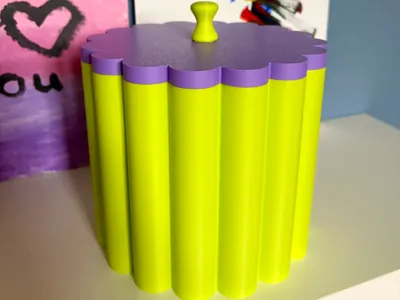 large CANDY jar with lid, no AMS, no glue