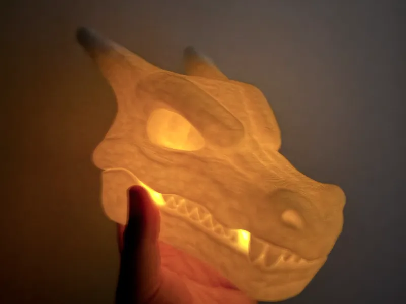 Charizard Skull, With Tea Light Option
