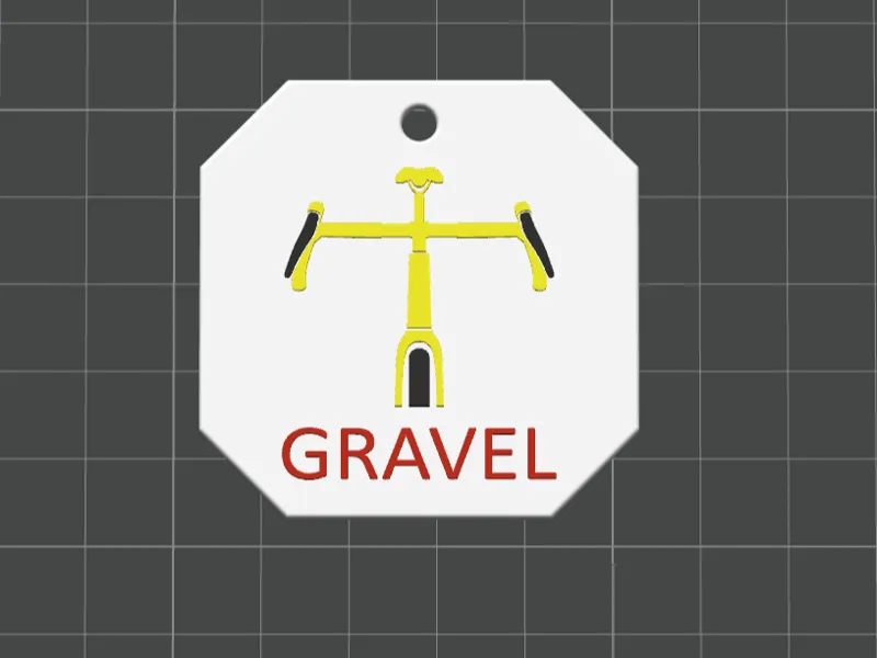 Portachiavi Gravel